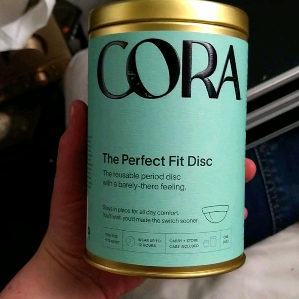 Cora reusable period disc